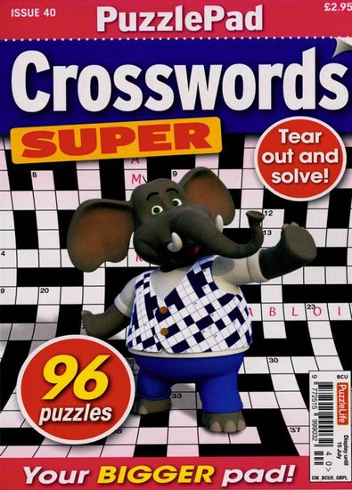 Puzzlelife Puzzlepad Crossword Super Magazine