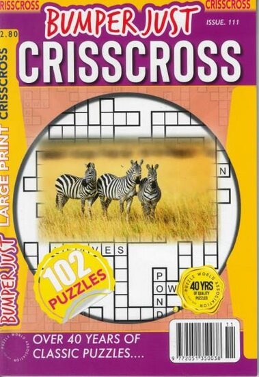 Bumper Just Criss Cross Magazine