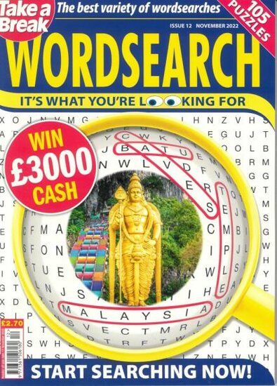 Take a Break&#039;s Wordsearch Magazine