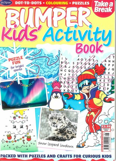 Eclipse Bumper Kids Activity Book Magazine