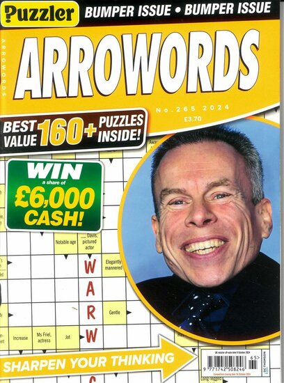 Puzzler Arrowords Magazine