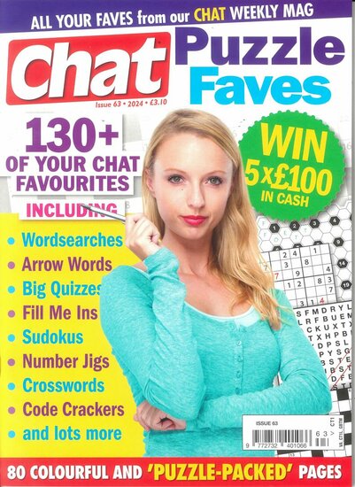 Chat Puzzle Faves Magazine