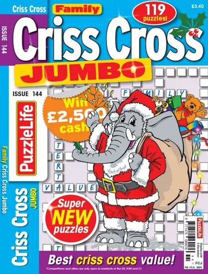 Family Criss Cross Jumbo Magazine