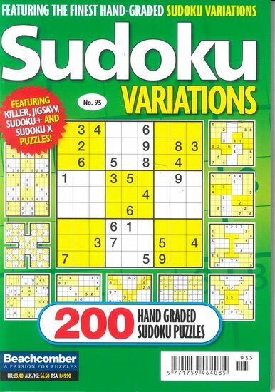 Sudoku Variations Magazine