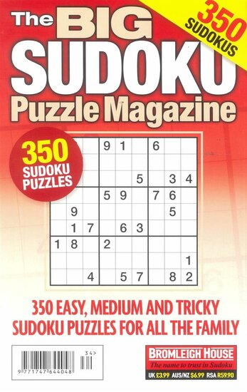 The Big Sudoku Puzzle Magazine