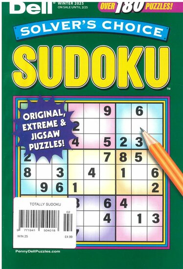 Dell Totally Sudoku Magazine