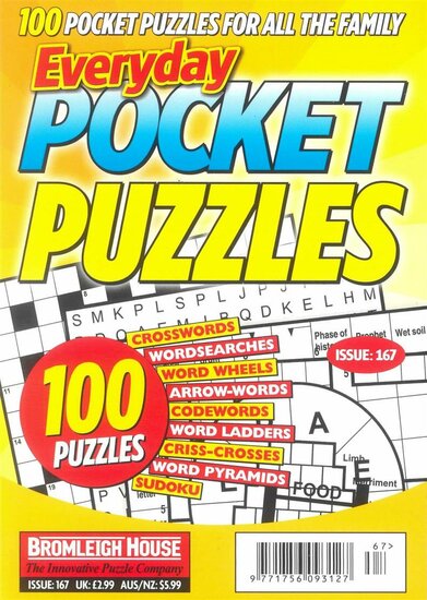 Everyday Pocket Puzzles Magazine