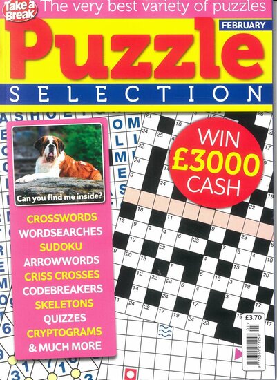 Take A Break&#039;s Puzzle Selection Magazine