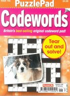 Puzzlelife PuzzlePad Codewords Magazine